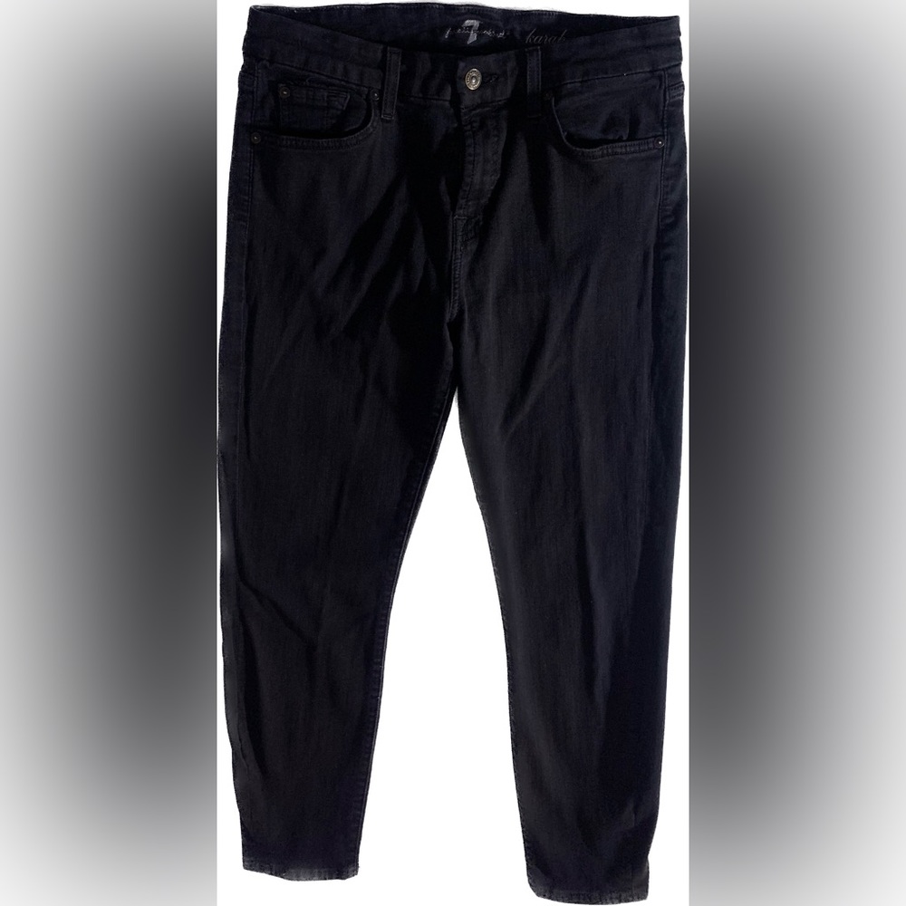 7 for All Mankind Jeans | Karah Crop
Seven Black Jeans | Color: Black | Size: 30